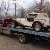 Vintage Car Towing